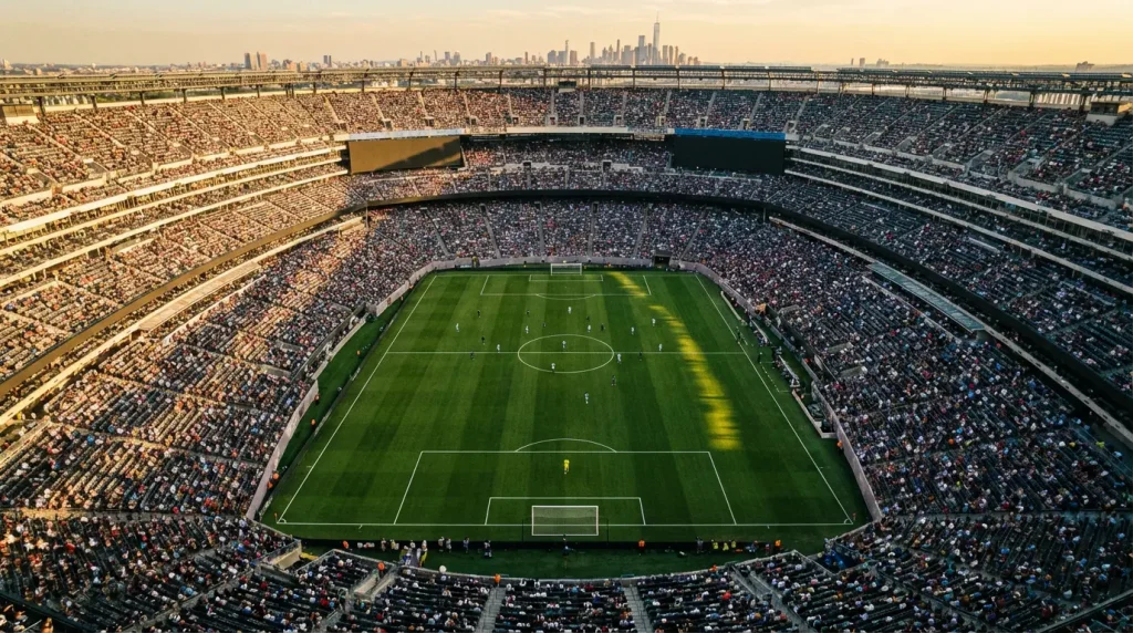 MetLife Stadium w East Rutherford, Nowy Jork — stadion finałowy Mistrzostw Świata 2026