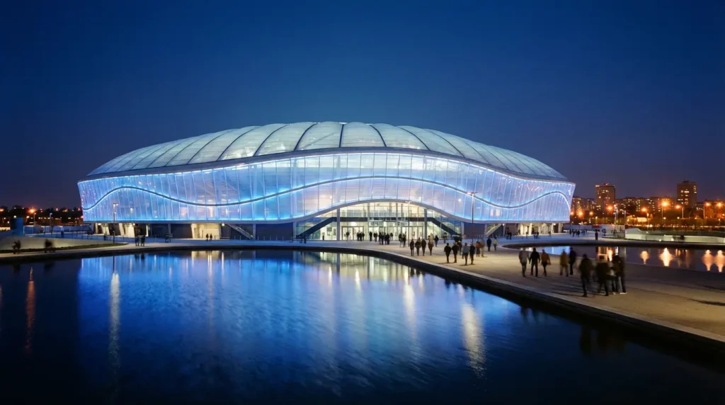 Mapa 16 stadionów Mistrzostw Świata 2026 — lokalizacje aren w USA, Meksyku i Kanadzie